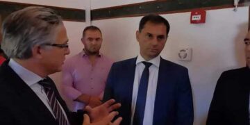 Επίσκεψη του Υπουργού Πολιτισμού Χάρη Θεοχάρη στην Σιάτιστα