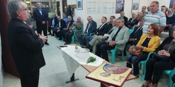Αγιασμός του Συλλόγου Τροβαδούρων Πτολεμαΐδας