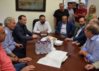 Κλιμάκιο Βουλευτών της Νέας Δημοκρατίας επισκέφτηκε τον Δήμαρχο Φλώρινας Βασίλη Γιαννάκη