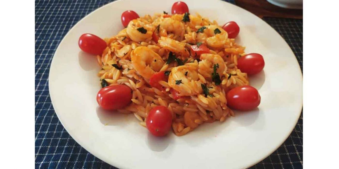 Μαγειρεύοντας με την Αρετή: Γαρίδες με κριθαράκι (κριθαρώτο)