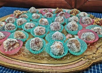 Μαγειρεύοντας με την Αρετή:  Τρουφάκια με κέϊκ