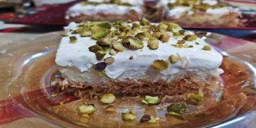 Μαγειρεύοντας με την Αρετή: Εκμέκ κανταΐφι