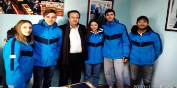 Ο Γ. Αντωνιάδης υποδέχθηκε τους αθλητές που θα συμμετάσχουν στους Χειμερινούς Ολυμπιακούς Αγώνες Νέων του 2020