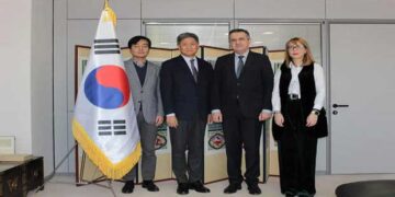 Συνάντηση του Περιφερειάρχη Δυτ. Μακεδονίας Γιώργου Κασαπίδη με τον πρέσβη της Κορέας