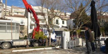 Σε πλήρη εξέλιξη οι εργασίες για το νέο Πύργο Κωπηλασίας  από το Δήμο Καστοριάς