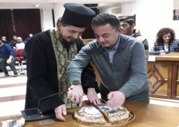Η κοπή της βασιλόπιτας του Δημοτικού Συμβουλίου Εορδαίας – Ο τυχερός που κέρδισε το φλουρί