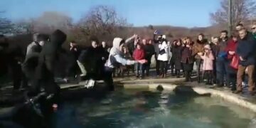 O Αγιασμός των Υδάτων στην Ερμακιά Εορδαίας