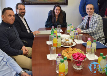 Με την Υφυπουργό Εργασίας Δόμνα Μιχαηλίδου συναντήθηκε ο Δήμαρχος Φλώρινας Βασίλης Γιαννάκης