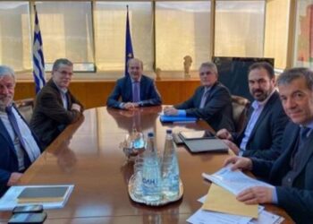 Συνάντηση του Δημάρχου Φλώρινας και των “ενεργειακών” Δημάρχων με τον Υπουργό Περιβάλλοντος και Ενέργειας