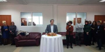 Σε πολύ καλό κλίμα η κοπή της βασιλόπιτας του Πανεπιστημίου Δ. Μακεδονίας