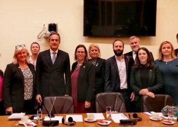 Στάθης Κωνσταντινίδης: “Συνάντηση της ελληνικής Κοινοβουλευτικής Επιτροπής με την αντίστοιχη σουηδική με θέμα το μεταναστευτικό/προσφυγικό”