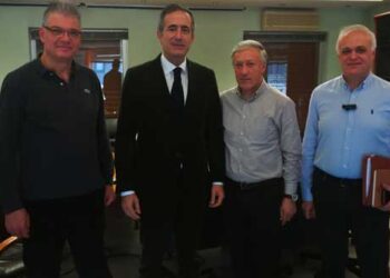 Επίσκεψη συνεργασίας του Βουλευτή Ν. Κοζάνης  Στάθη Κωνσταντινίδη στην ΑΝΚΟ