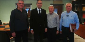 Επίσκεψη συνεργασίας του Βουλευτή Ν. Κοζάνης Στάθη Κωνσταντινίδη στην ΑΝΚΟ