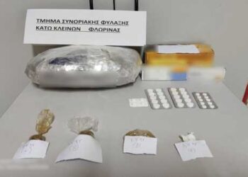 Συνελήφθη 44χρονος ημεδαπός στη Φλώρινα για κατοχή ναρκωτικών ουσιών