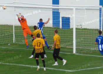 Ποδόσφαιρο: Συναρπαστικό παιχνίδι στην Ελασσόνα (βίντεο)