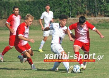 Ο Πτολεμαϊδιώτης Τάσος Τουλουμενίδης χάρισε τη πρώτη νίκη στην Κ17 της Ξάνθης