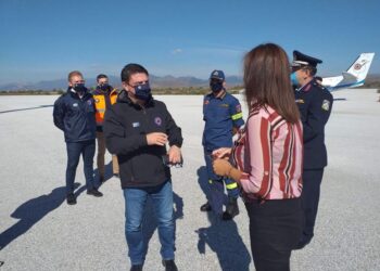 Έφθασε στην Καστοριά ο Νίκος Χαρδαλιάς