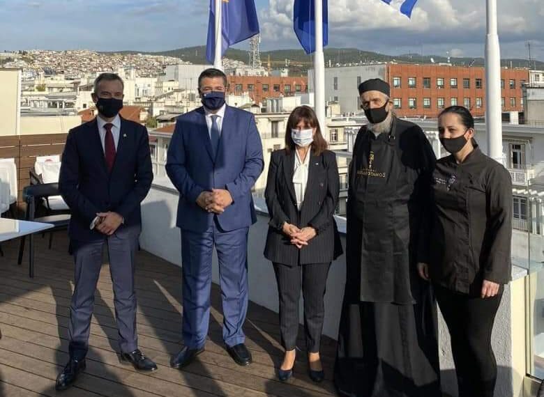 Θεσσαλονίκη: Αγιορειτική κουζίνα για την Πρόεδρο της Δημοκρατίας, δια χειρός της Σερβιώτισσας σεφ Νανάς Γκαμπούρα