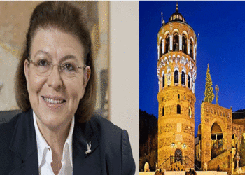 Στο Εμπόριο Εορδαίας βρέθηκε η Υπ. Πολιτισμού Λ. Μενδώνη – Ξεναγήθηκε στον Ι.Ν. του Αγ. Μηνά και εξέφρασε το θαυμασμό της