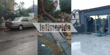 Σφοδρή καταιγίδα στην Αττική: 125 κλήσεις στην Πυροσβεστική, έπεσαν δέντρα, πλημμύρισαν καταστήματα -Ποιες περιοχές επλήγησαν