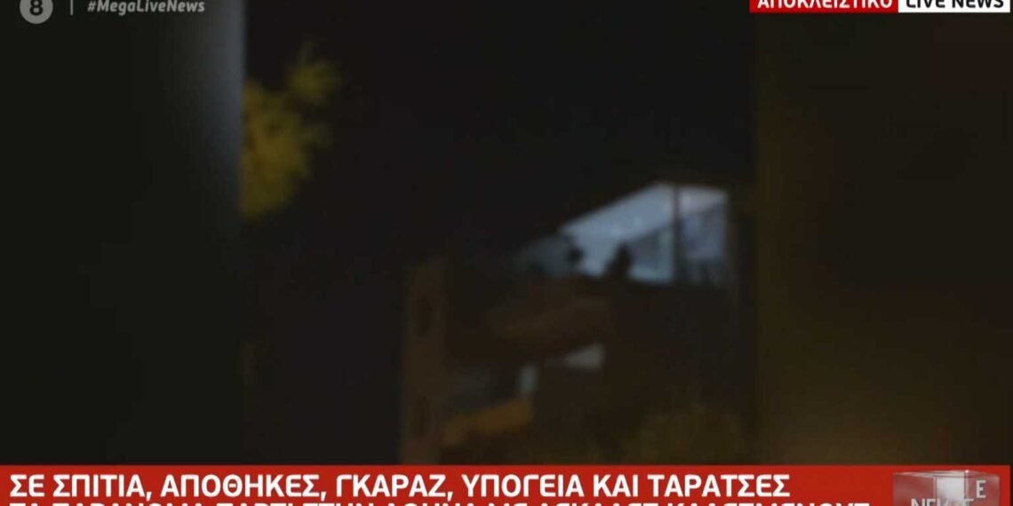 Βοτανικός: Παράνομο κορονο-πάρτι με σόου σε ταράτσα – Απίστευτος συνωστισμός και… πέρα βρέχει