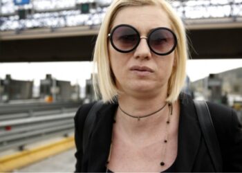 Η π. βουλευτής Ν. Κοζάνης Ραχήλ Μακρή στο J2US