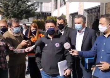 Το απόγευμα οι αποφάσεις για πιθανό LOCKDONWN στην Καστοριά – Τι είπε ο Ν. Χαρδαλιάς βγαίνοντας από τη σύσκεψη “Επιθετική η έξαρση του ιού στην περιοχή” – Οι δηλώσεις Κασαπίδη – Σαββόπουλου