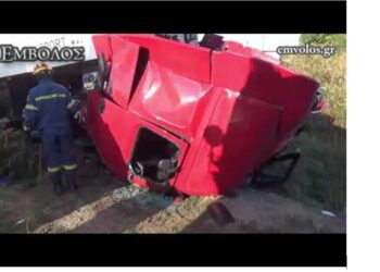 Nεκρός σε τροχαίο 54χρονος οδηγός νταλίκας από τη Σιάτιστα, πατέρας τεσσάρων παιδιών (Βίντεο)