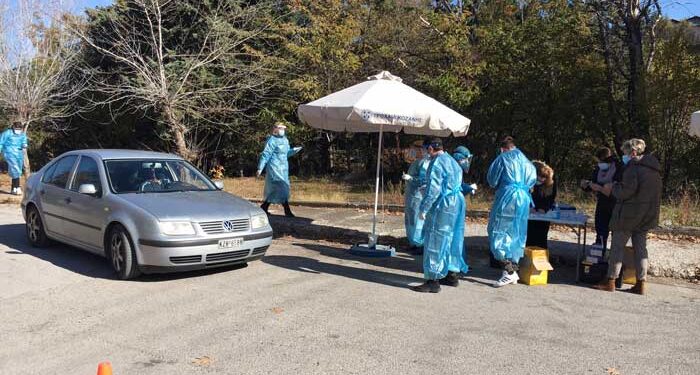 Δειγματοληπτικοί έλεγχοι (rapid test) την Πέμπτη στο Βελβεντό μέσω drive through