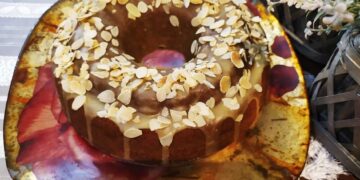 Μεγειρεύοντας με την Αρετή- Νηστίσιμο κέϊκ πορτοκάλι με γλάσο