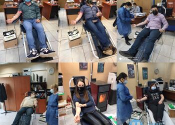 Ολοκληρώθηκε η πρώτη εθελοντική αιμοδοσία από το Γραφείο Εθελοντισμού Δήμου Φλώρινας