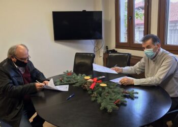 Δήμος Αμυνταίου: Υπογράφτηκε η σύμβαση για την κατασκευή εξωτερικού δικτύου αποχέτευσης Δ.Σ. Φιλώτα