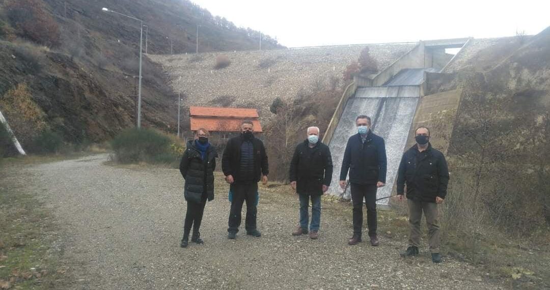 Επίσκεψη κλιμακίου της Περιφερειακής Αρχής με επικεφαλής τον Περιφερειάρχη Γιώργο Κασαπίδη, σε αρδευτικά δίκτυα της Π.Ε. Κοζάνης