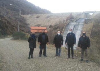 Επίσκεψη κλιμακίου της Περιφερειακής Αρχής με επικεφαλής τον Περιφερειάρχη Γιώργο Κασαπίδη, σε αρδευτικά δίκτυα της Π.Ε. Κοζάνης