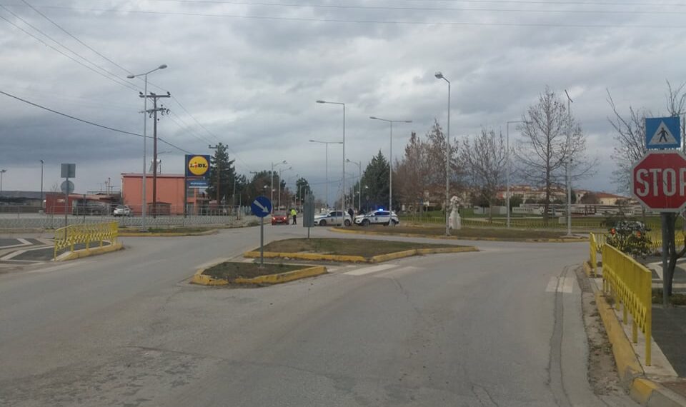 Σημερινές εικόνες από την πόλη της Πτολεμαΐδας με έντονη την παρουσία της Τροχαίας Πτολεμαΐδας – της Κούλας Πουλασιχίδου