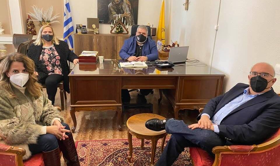 Με το Δήμαρχο Εορδαίας Παναγιώτη Πλακεντά συναντήθηκε ο Βουλευτής της Ν.Δ. Μιχάλης Παπαδόπουλος- Αισιοδοξία πως από τις αρχές της νέας χρονιάς θα καταφέρουμε όλοι μαζί να βγούμε από το αδιέξοδο