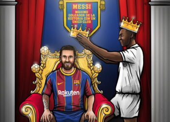 Η βραδιά που ο Μέσι ισοφάρισε τον Πελέ