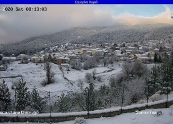 Στα λευκά ξύπνησαν οι κάτοικοι στα ορεινά της Δυτικής Μακεδονίας – Χιονοπτώσεις στο Νυμφαίο Φλώρινας, Πισοδέρι Φλώρινας και Σαμαρίνα Γρεβενών- Δειτε live εικόνα
