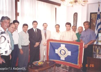 Ο Δήμαρχος της Αθήνας και πρόεδρος της Κεντρικής Ένωσης Δήμων και Κοινοτήτων Ελλάδος (ΚΕΔΚΕ), Αβραμόπουλος Δημήτρης, στην Πτολεμαϊδα το 1995– Από τη στήλη του κ. Γ. Καζαντζή στον Παλμό 30/12/2020