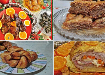 Δείτε όλες τις εορταστικές συνταγές της Αρετής Παπαδοπούλου για Χριστούγεννα και Πρωτοχρονιά με γλυκιές και αλμυρές δημιουργίες
