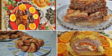 Δείτε όλες τις εορταστικές συνταγές της Αρετής Παπαδοπούλου για Χριστούγεννα και Πρωτοχρονιά με γλυκιές και αλμυρές δημιουργίες