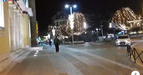 Έρημη πόλη η Κοζάνη από τις 6 το απόγευμα – Εικόνα στην πλατεία της πόλης, πρώτη μέρα εφαρμογής των αυστηρότερων μέτρων του lockdown