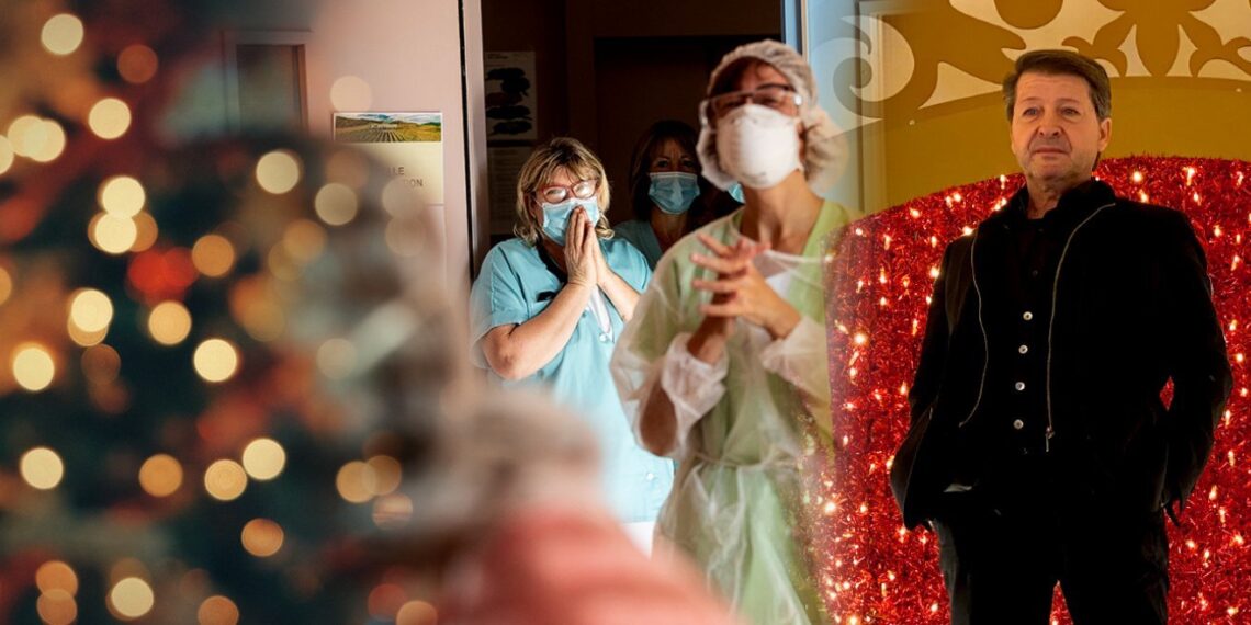 Κορονοϊός: Ο «Mr Χριστούγεννα» που στολίζει τις ΜΕΘ με χιλιάδες λαμπάκια