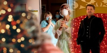 Κορονοϊός: Ο «Mr Χριστούγεννα» που στολίζει τις ΜΕΘ με χιλιάδες λαμπάκια