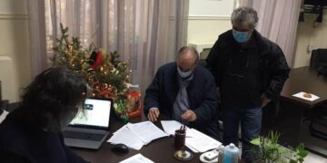 Δήμος Σερβίων Υπογραφή σύμβασης για την εκτέλεση του έργου αντικατάστασης δικτύου ύδρευσης της Κοινότητας Μεταξά