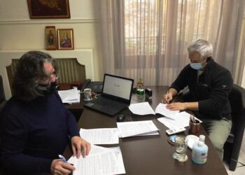 Δήμος Σερβίων: Υπογραφή σύμβασης για τη βελτίωση του εσωτερικού δικτύου ύδρευσης στον οικισμό της Νεράϊδας