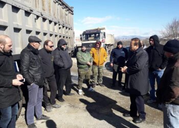 Συνάντηση Γ. Αντωνιάδη με εκπροσώπους ιδιοκτητών και εργαζομένων στα φορτηγά, που δραστηριοποιούνται στο ορυχείο ΑΗΣ-ΑΜΥΝΤΑΙΟΥ ΦΙΛΩΤΑ