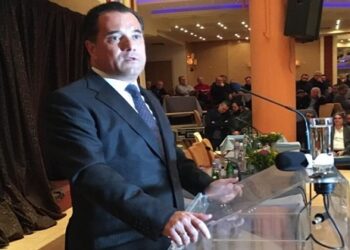 Επίθεση Άδωνι Γεωργιάδη στους δημάρχους που αποχώρησαν: “Ντροπή τους – Δεν κάνουν για εκπρόσωποι της περιοχής αυτοί” – Τι είπε για τη ΔΕΗ και το αναπτυξιακό σχέδιο για την περιοχή(VIDEO)