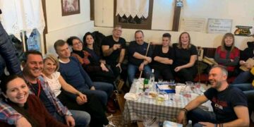 Ο Γιάννης Σερβετάς στην Κοζανίτικη Αποκριά και τον φανό Πηγαδ’ τ’ Κεραμαριό