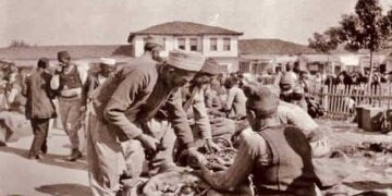 Kaylar – Πτολεμαΐδα: 10 σπάνιες φωτογραφίες από το 1917 – Σκηνές από το παζάρι που γινόταν στα κάτω Καϊλάρια